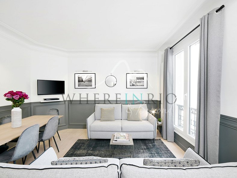 2 bedroom apartment for seasonal rental in Paris