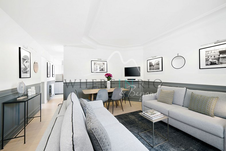 2 bedroom apartment for seasonal rental in Paris