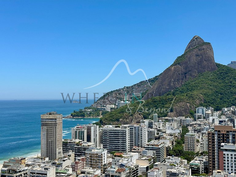 3 bedroom penthouse with the best view in Rio de Janeiro for