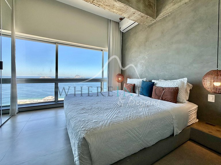 3 bedroom penthouse with the best view in Rio de Janeiro for