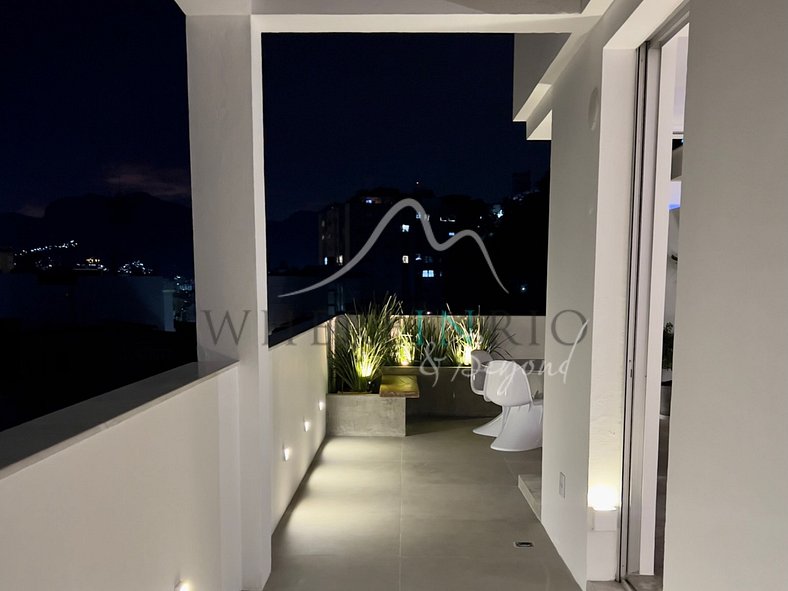 4 suites penthouse with private pool in Ipanema