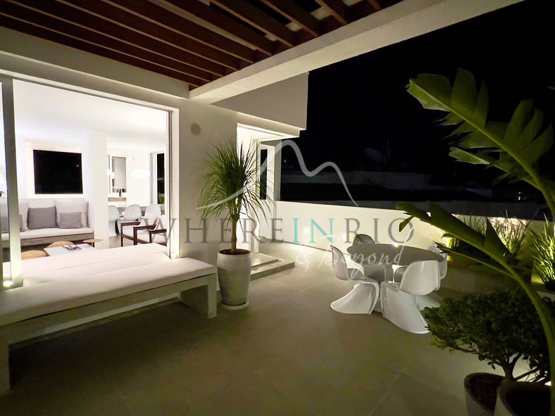 4 suites penthouse with private pool in Ipanema