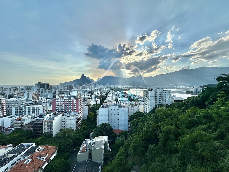 ¡Apartamento en Ipanema con vista para el Cristo!