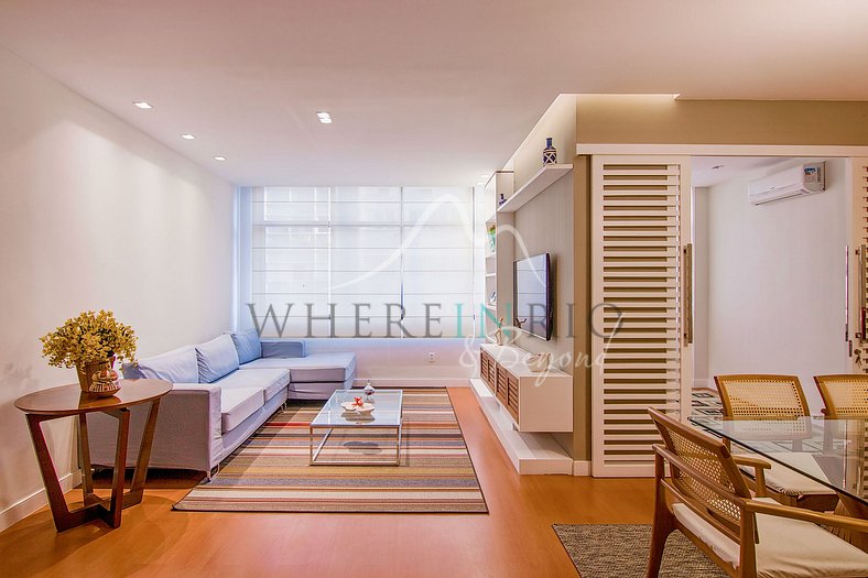 Apartment in Ipanema with 2 bedrooms for vacation rental