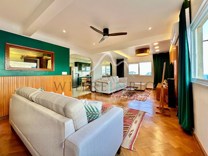 Apartment in Ipanema with View of the Christ