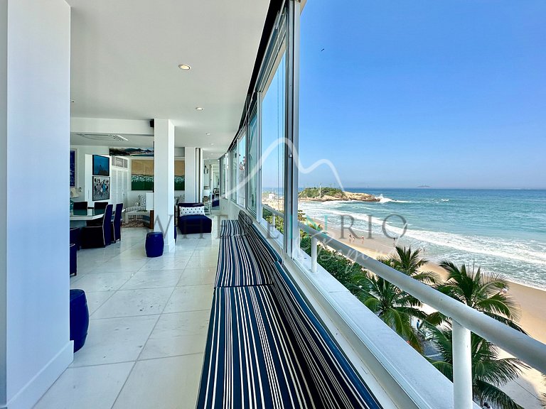 Appartement avec vue panoramique sur la mer à Arpoador pour