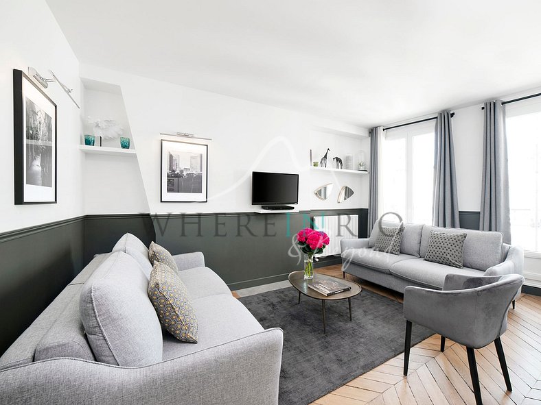 Appartement moderne au cœur de Paris