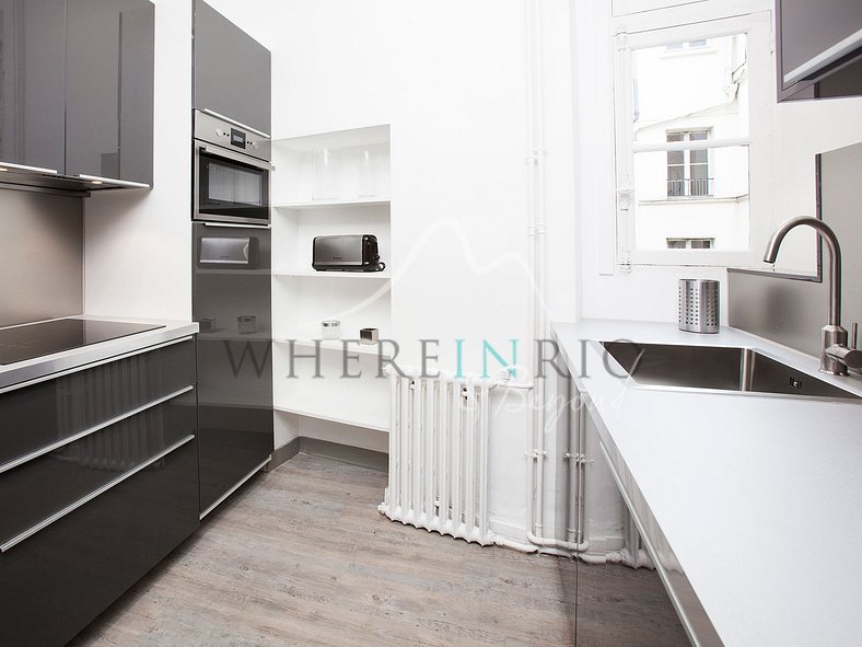 Appartement parisien de luxe près du métro