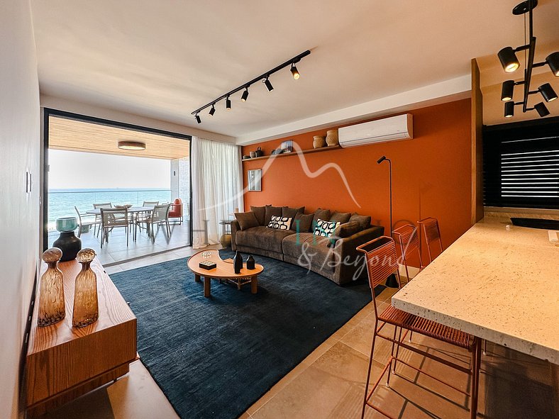 Beachfront apartment in Copacabana for season