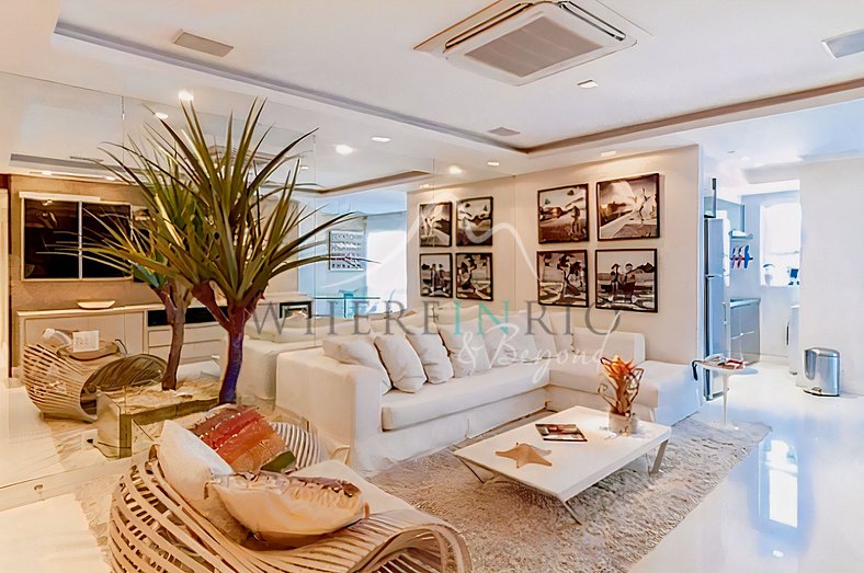 Beachfront apartment in Ipanema for holidays