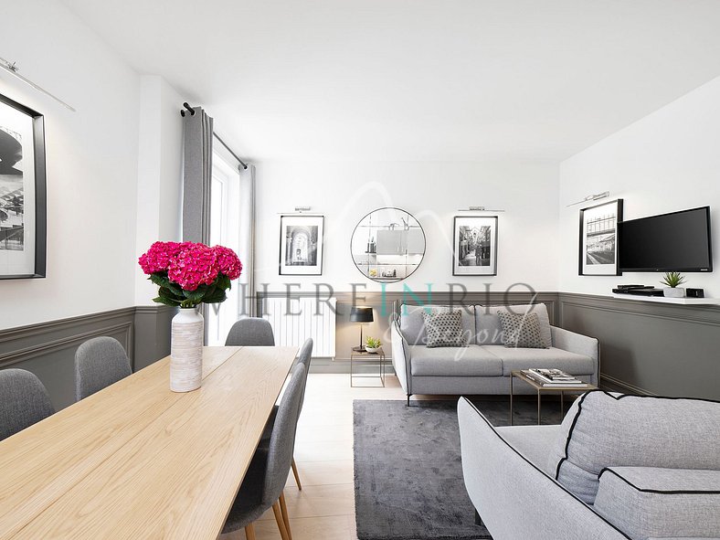 Beautiful modern 2-bedroom apartment in Paris