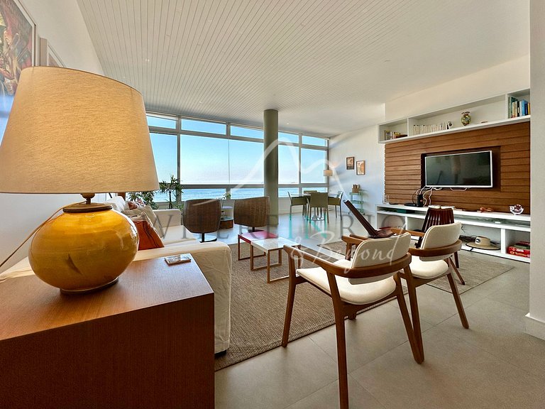 Bel appartement avec vue sur la mer à Leme