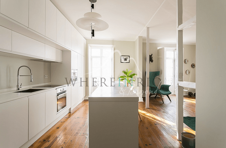 Bel appartement avec vue sur le fleuve Tage