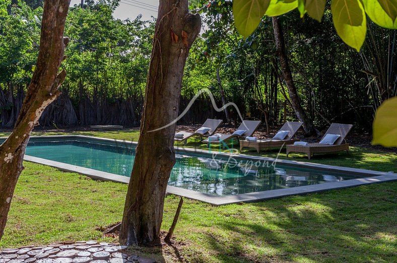 Belle et confortable maison près du Quadrado et de la plage