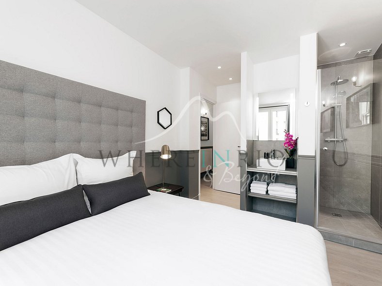 Bonito y moderno apartamento de 2 cuartos en París