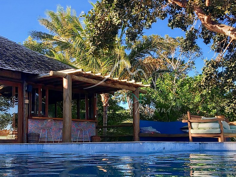 Casa con vista panorámica en Itacaré en Bahía