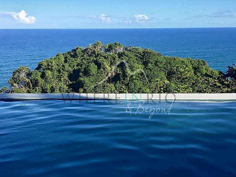 Casa con vista panorámica en Itacaré en Bahía