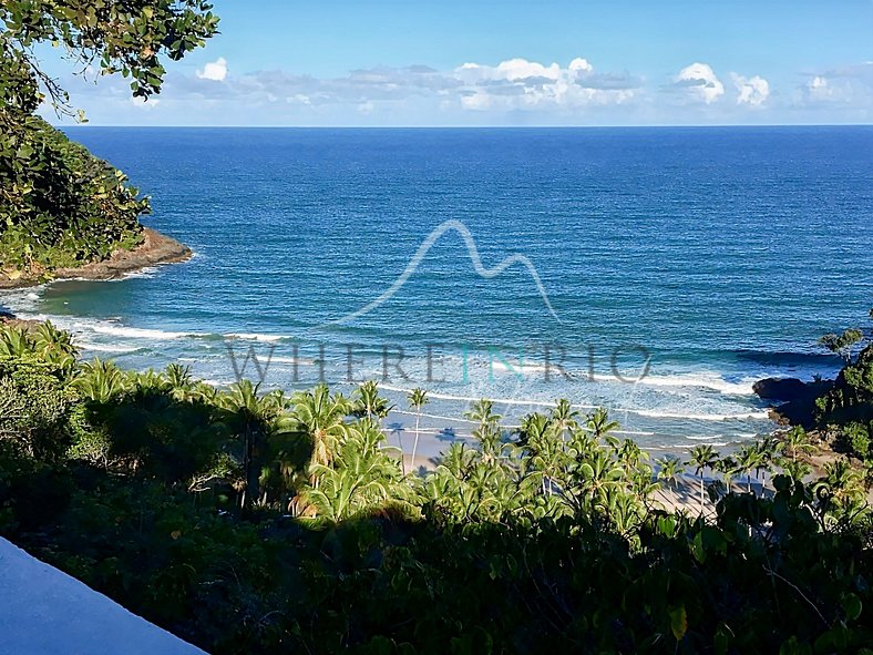 Casa con vista panorámica en Itacaré en Bahía