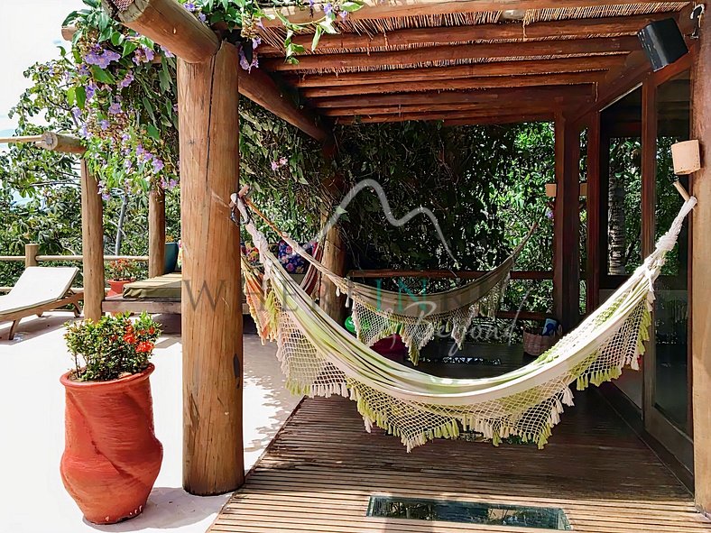 Casa con vista panorámica en Itacaré en Bahía