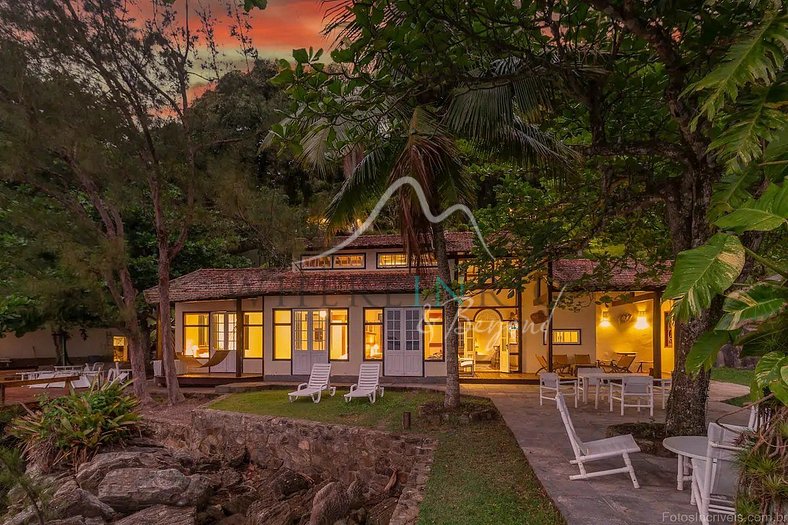 Casa de lujo en isla de Gipóia en Angra dos Reis