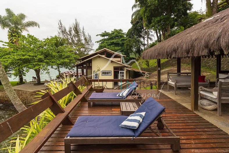 Casa de lujo en isla de Gipóia en Angra dos Reis