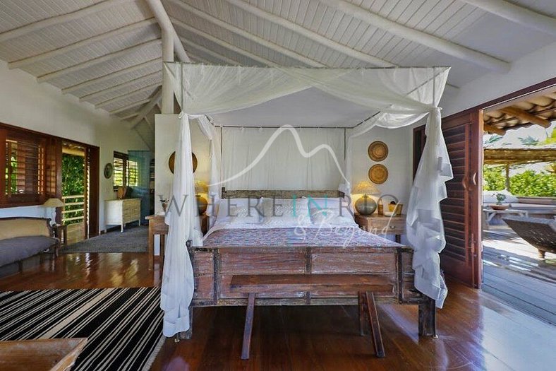 Casa de vacaciones con 5 cuartos y piscina en Trancoso