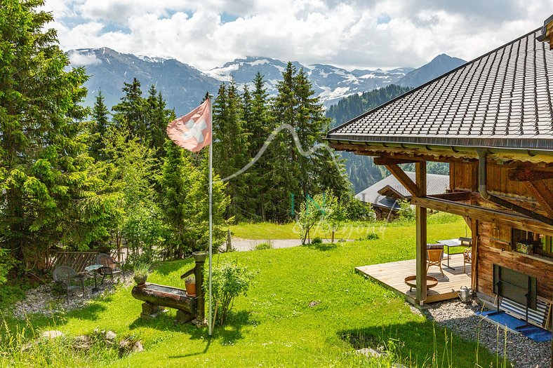 Chalet de montagne de luxe à vendre en Suisse