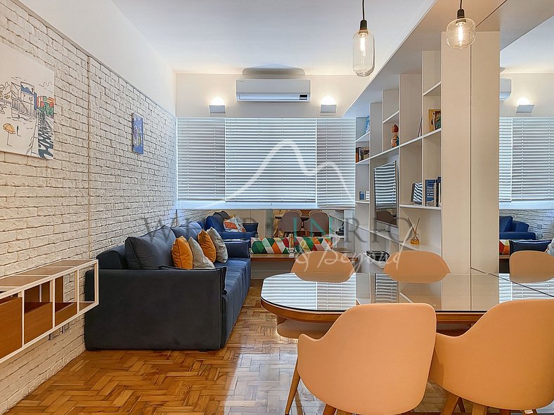 Cozy 2-bedroom apartment in Ipanema