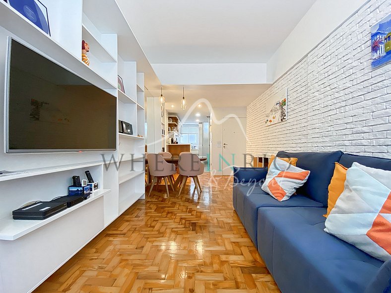 Cozy 2-bedroom apartment in Ipanema