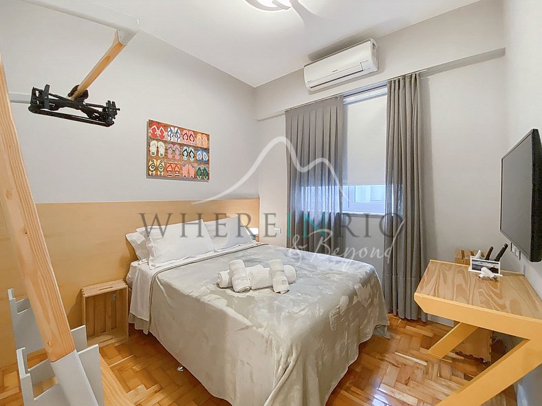 Cozy 2-bedroom apartment in Ipanema