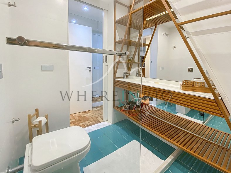 Cozy 2-bedroom apartment in Ipanema