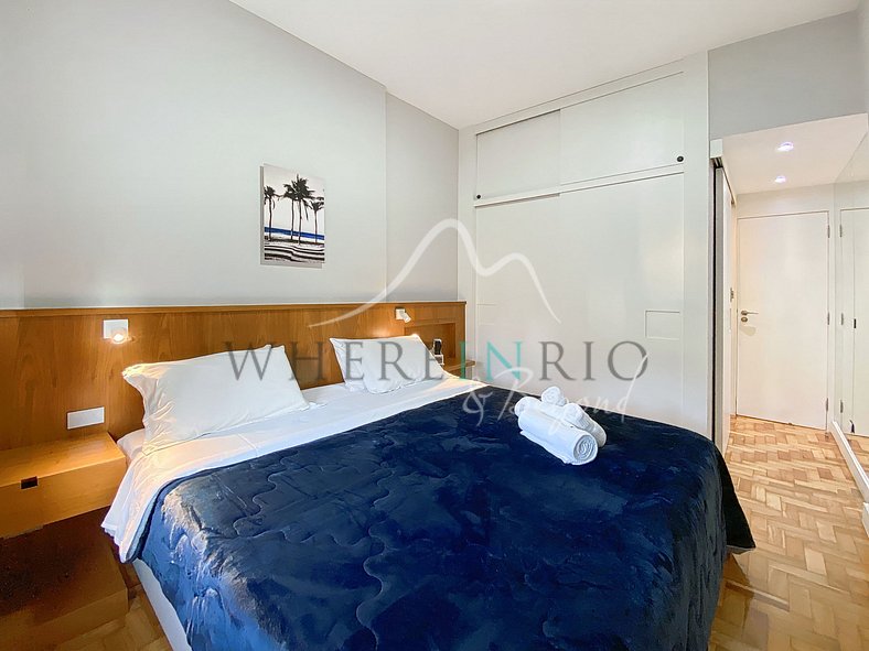 Cozy 2-bedroom apartment in Ipanema