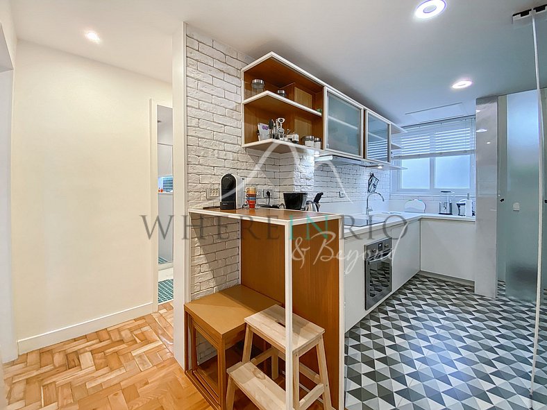 Cozy 2-bedroom apartment in Ipanema