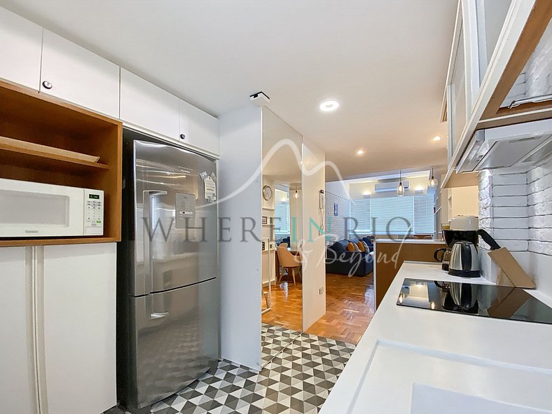 Cozy 2-bedroom apartment in Ipanema