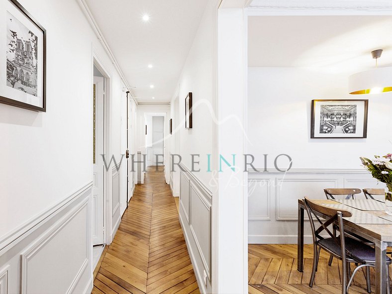 Elegante apartamento de 4 cuartos en París