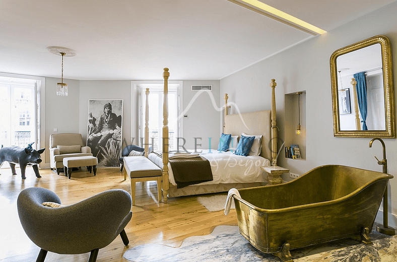 Encantador apartamento bohemio en Lisboa