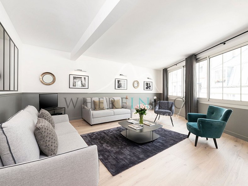 Encantador apartamento parisino en el corazón de París