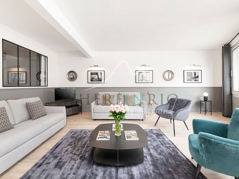 Encantador apartamento parisino en el corazón de París