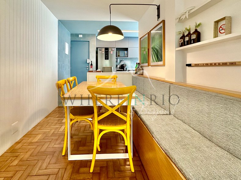 High-standard apartment in Ipanema