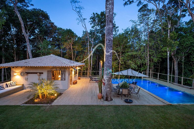 House with bohemian style and 5 suites in Trancoso - Bahia