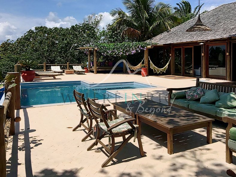 House with panoramic view in Itacaré in Bahia