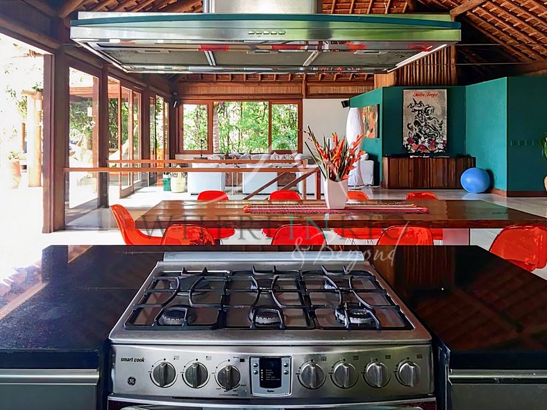 House with panoramic view in Itacaré in Bahia