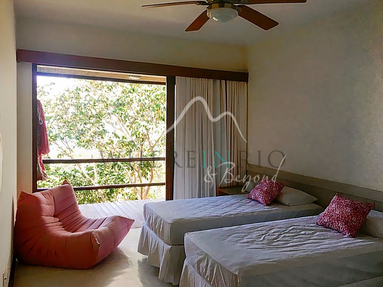 House with panoramic view in Itacaré in Bahia