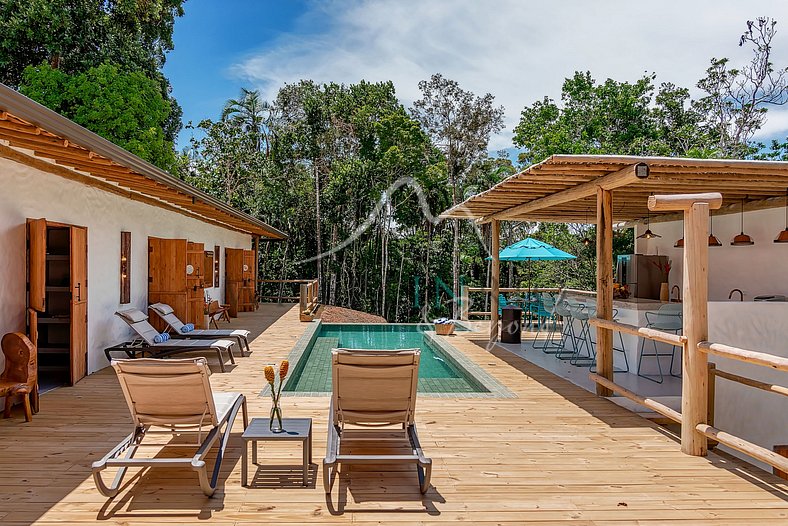 House with pool for vacations in Trancoso