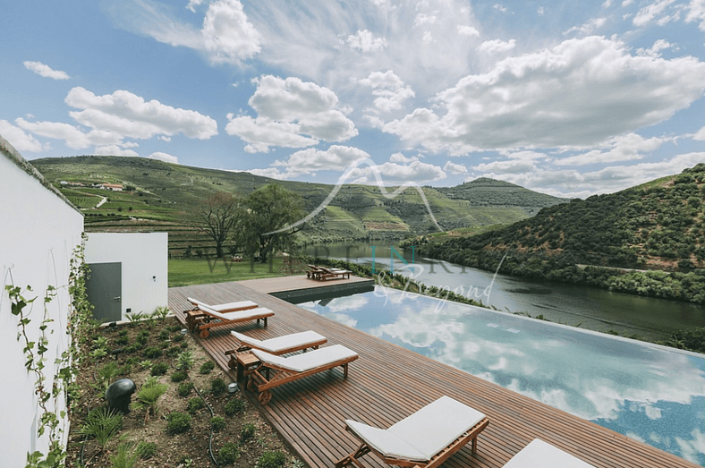 Increíble casa en el río Douro