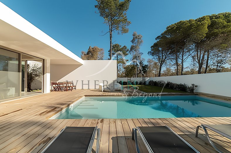 Increíble casa moderna en Brejos, Comporta