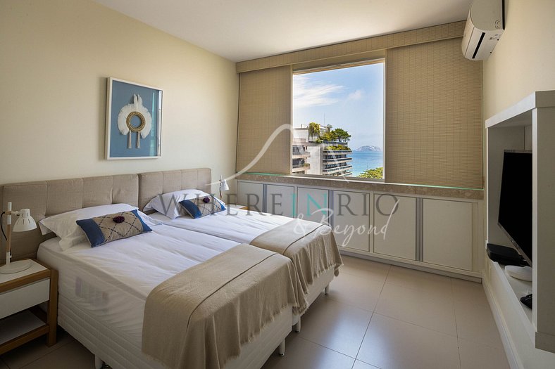 Lindo apartamento apenas una cuadra de la playa de Ipanema