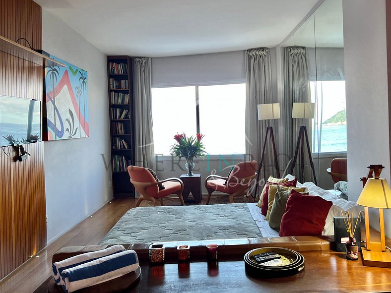 Loft frente al mar para alquiler de vacaciones en Copacabana