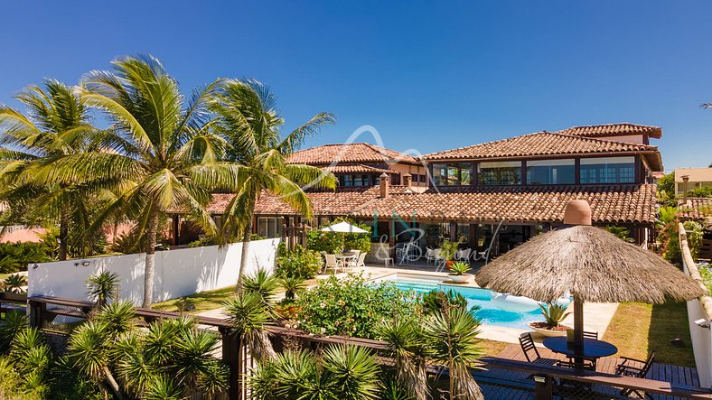 Luxury house in front of the sea in Búzios