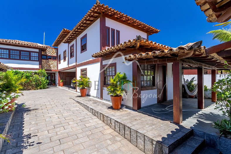 Luxury house in front of the sea in Búzios